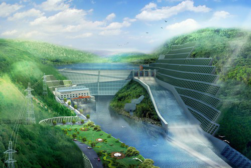 昌吉老挝南塔河1号水电站项目